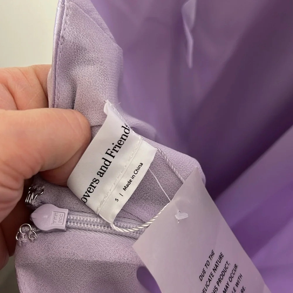 Lovers and Friends Lana Gown in Lilac Purple - Picture 6 of 8
